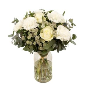 Adam - Bouquet rond deuil.