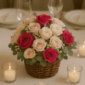Bertille - Composition de roses