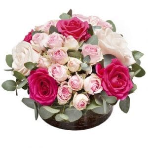 Bertille - Composition de roses