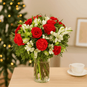 Blandine - Roses et alstroemerias.