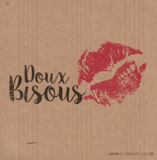 Carte message : Doux Bisous