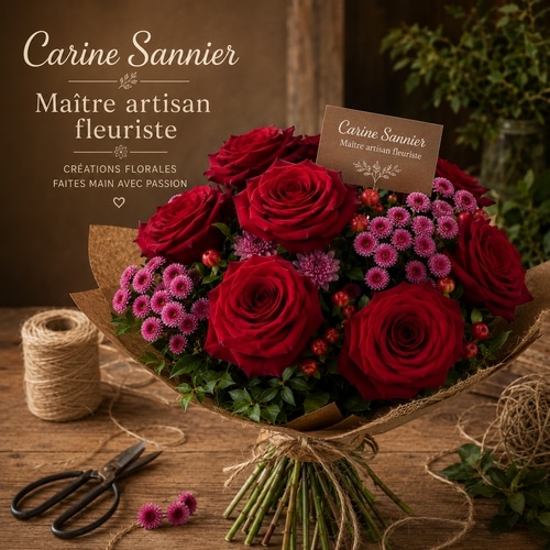 Axel - Bouquet rond moyennes tiges