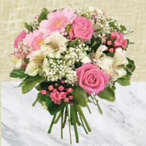 Adamo - Bouquet rond deuil.