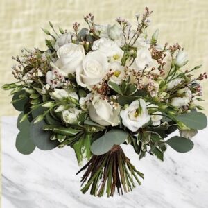 Alberta - Bouquet rond deuil