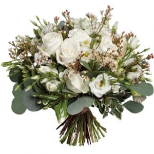 Alberta - Bouquet rond deuil