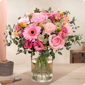 Austin - Bouquet moyennes et longues tiges.