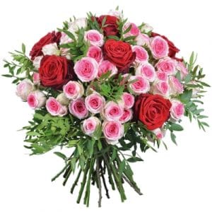 Bruno - Bouquet rond de roses