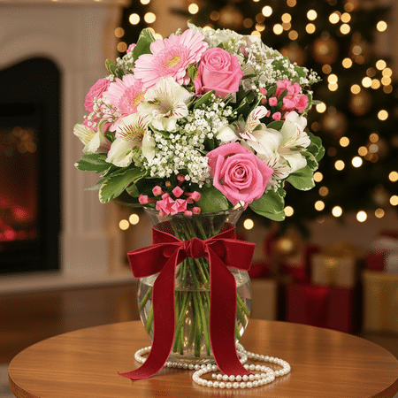 Adamo - Bouquet rond "Spécial fête"