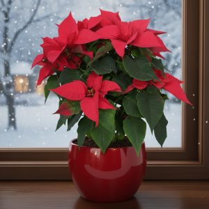 Poinsettia rouge