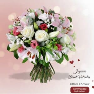 Saint Valentin - Ada - Bouquet lié.