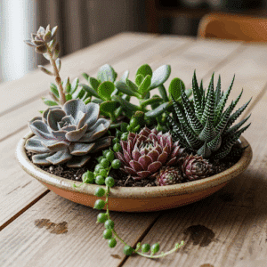 Jardin de succulentes