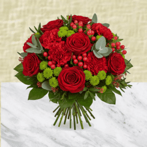 Audrey - Bouquet rond deuil