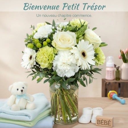 Aban - Bouquet naissance