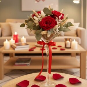 Saint Valentin - Vase Martini