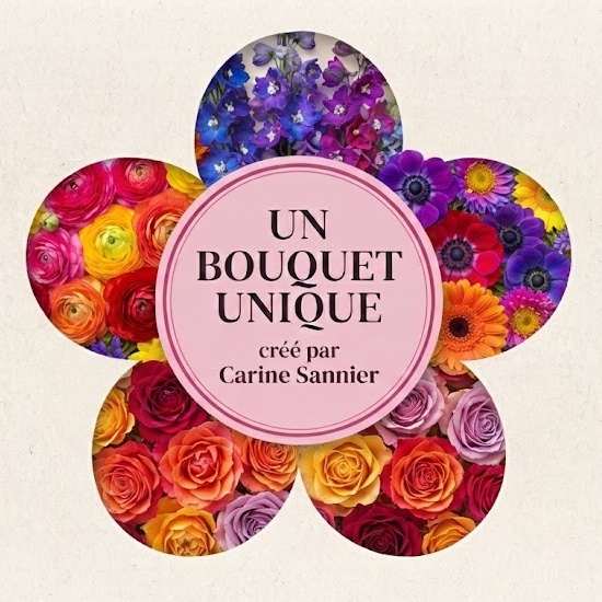 Bouquet du fleuriste aux tons colorés et variés, création artisanale disponible en livraison à Saint-Martin-Boulogne.